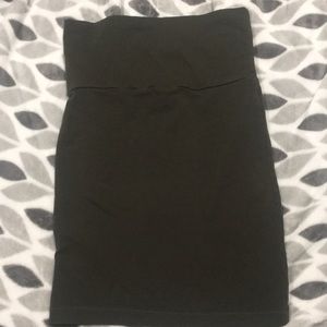 Olive green skirt